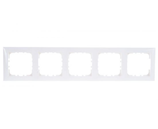 5-постовая рамка LK Studio белый 864504-1 – изображение 2