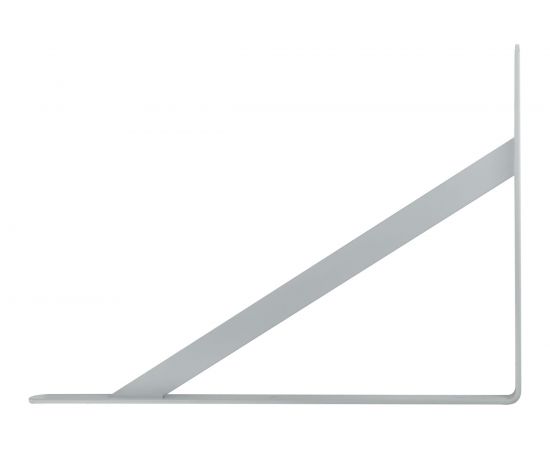 Усиленный уголок-кронштейн FIT белый, 400х280 мм 66088 – изображение 2