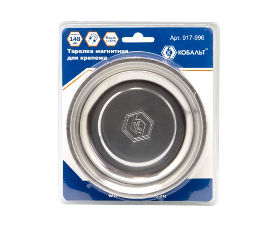 Магнитная тарелка для крепежа КОБАЛЬТ 148 х 25 мм 1 шт. блистер 917-996 – изображение 2