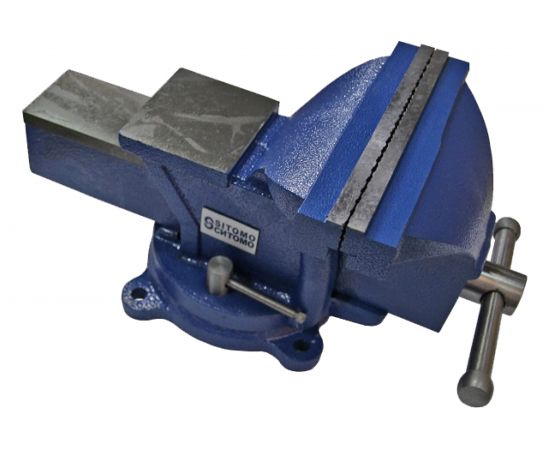 Слесарные тис��и Sitomo ТСЧ-150 поворотные облегченные с наковальней SIT 1017511 – изображение 2