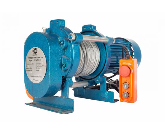 Электрическая лебедка TOR ЛЭК-500 E21 (KCD) 500 кг, 220 В с канатом 30 м 1002131 – изображение 2