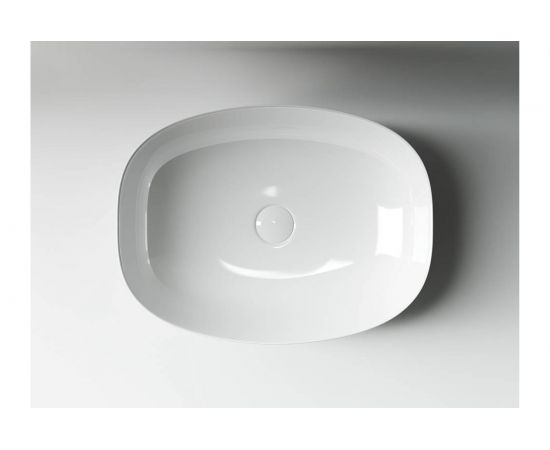 Накладной умывальник чаша Ceramica Nova Element овальная, 500х380х140 мм CN5005 – изображение 2