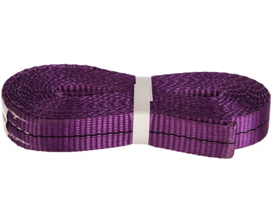 Строительная лента с петлей (3т, 5м, 30мм, фиолетовая) СТРОП-ПРО SP05100 – изображение 2