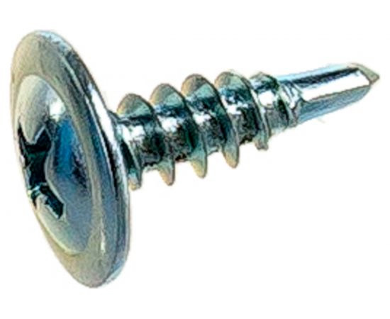 Саморез с прессшайбой КРЕП-КОМП сверло 4,2х14 1000шт пшс14ф – изображение 2