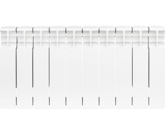 Биметаллический радиатор STOUT Space 350 14 секций боковое подключение SRB-0310-035014 – изображение 2