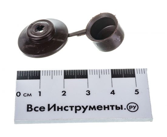 Шляпка для шиферного гвоздя Стройбат коричневая 100 шт 9949 – изображение 3