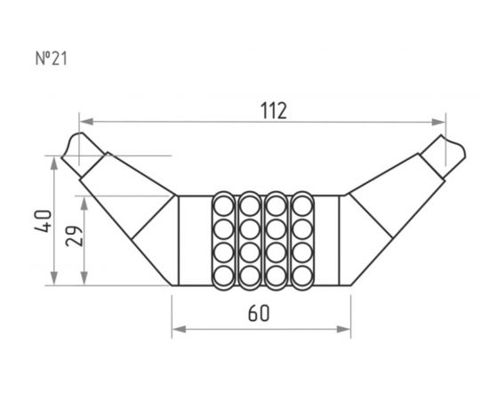 Велосипедный замок НОРА-М №21 размер - ф 10 х 1200 мм 18297 – изображение 3