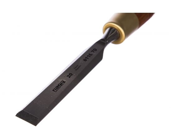 Плоская стамеска с ручкой NAREX WOOD LINE PLUS 20 мм 811670 – изображение 3