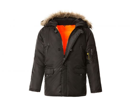 Удлиненная утепленная куртка СОЮЗСПЕЦОДЕЖДА СЕВЕР черная, р. 52-54/рост 182-188 2200000070203 – изображение 3