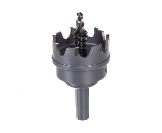 Коронка по металлу HM (40х12 мм; хвостовик 10 мм; комплект) D.BOR HS-HM-12-040-T – изображение 3