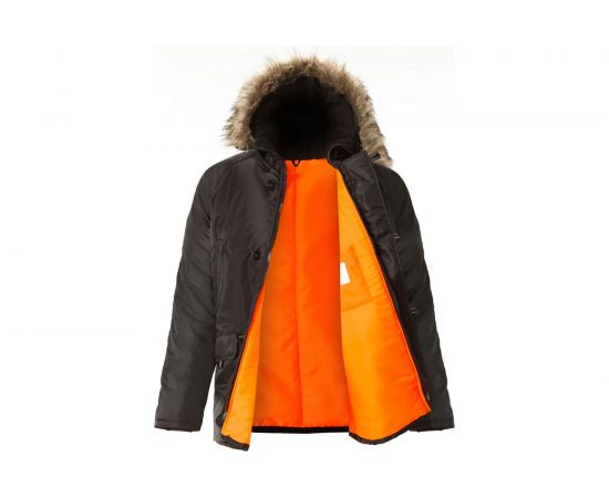 Удлиненная утепленная куртка СОЮЗСПЕЦОДЕЖДА СЕВЕР черная, р. 52-54/рост 182-188 2200000070203 – изображение 4