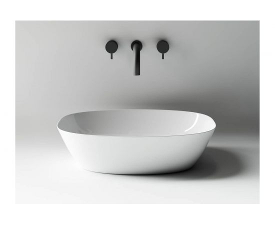 Накладной умывальник чаша Ceramica Nova Element овальная, 500х380х140 мм CN5005 – изображение 4