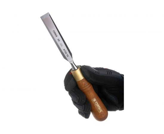 Плоская стамеска с ручкой NAREX WOOD LINE PLUS 20 мм 811670 – изображение 4