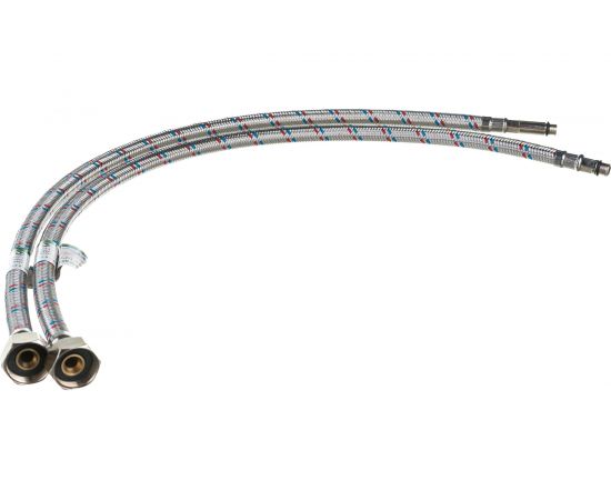 Гибкая подводка для смесителя Профсан ПСМ 60 см., 1/2-М10 пара PS-FMF60 