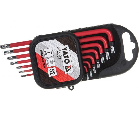 Набор ключей YATO ТОRХ TAMPER PROOF Т9-Т30 YT-0562 