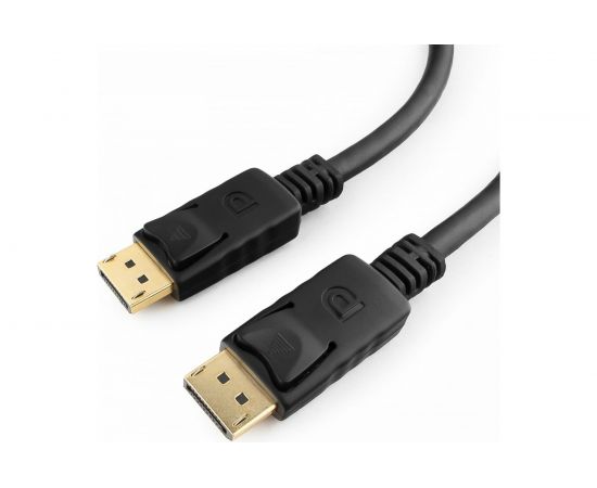 Кабель Cablexpert Display Port, 1м, 20M/20M, пакет, черный экран CC-DP-1M 