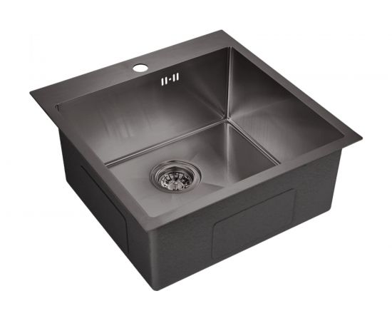 Мойка EMAR универсального монтажа EMB-116 PVD Nano Dark 