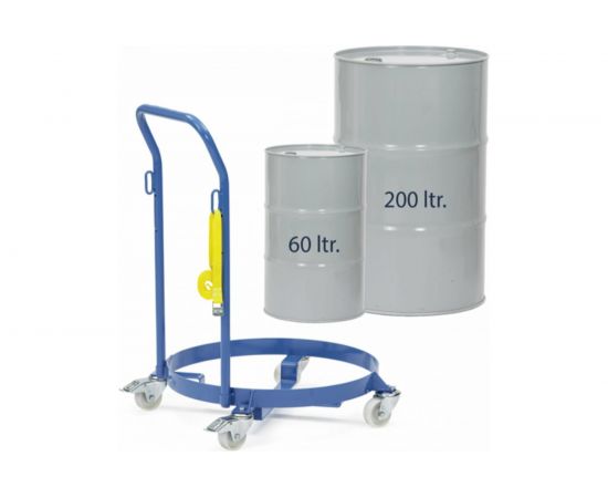 Тележка с ручкой для бочек МосТележка 620x110 ТБР 