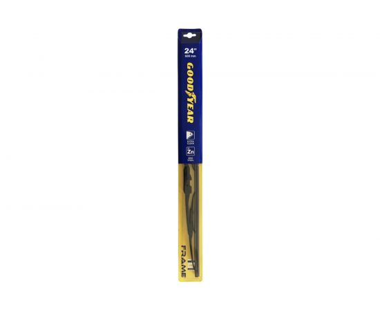 Всесезонная каркасная щетка стеклоочистителя 24"/60 см (3 переходника) Goodyear FRAME GY000324 