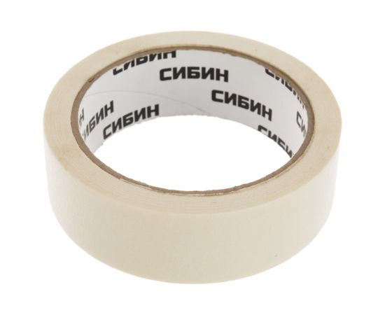 Малярная лента СИБИН креповая, 30мм х 25м 12111-30_z01 