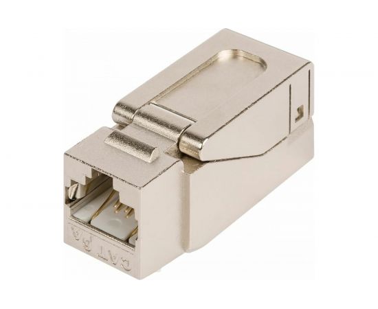 Модуль-вставка NIKOMAX типа Keystone, полный экран, металлик NMC-KJSD2-NT-MT 