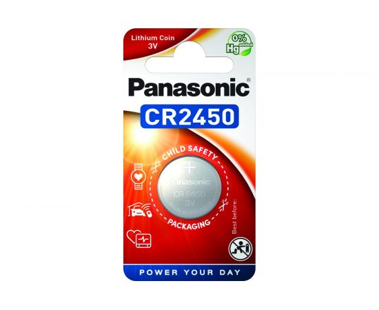 Элемент питания Panasonic Power Cells CR2450 B1 5930 