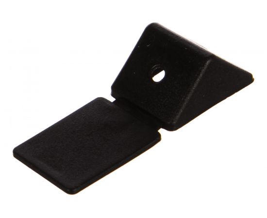 Мебельный уголок с шурупом Зубр цвет черный, 4,0x15мм, ТФ6, 4шт 4-308256-7 