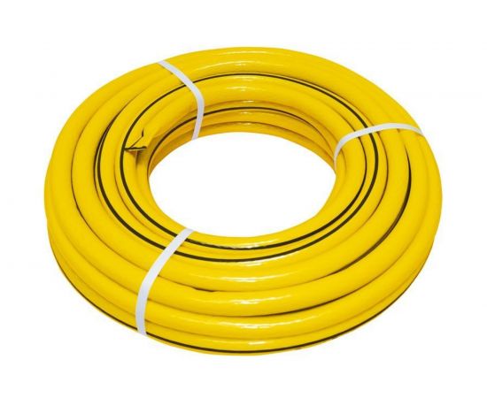 Поливочный армированный 3-слойный шланг USP желтый, 3/4""x15 м 77285-14-1 