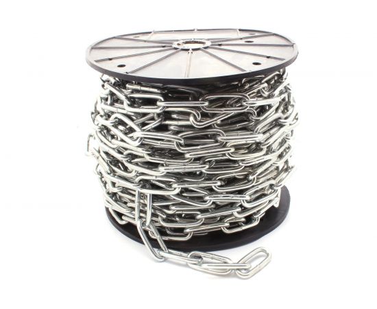 Длиннозвенная цепь Партнер DIN 763, 5 мм, 30 м 828004 