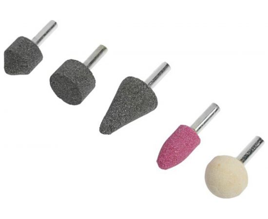 Набор шарошек абразивных (5 шт; хвостовик 6 мм) TUNDRA 4266123 
