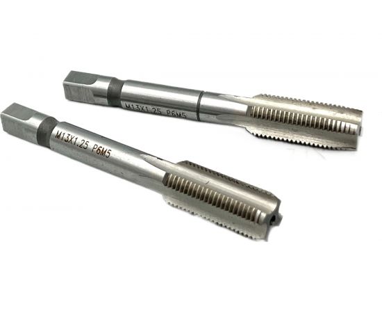 Машинно-ручной метчик TORNERI М13х1.25 комплект из 2-х штук Р6М5 035264 – изображение 2