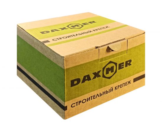 Саморез Daxmer ПШ 4,2x25 с прессшайбой острый белый цинк 1 кг 413908 – изображение 2