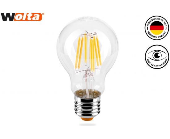 Лампа LED Wolta FILAMENT, 4000К, 25S60BLFT9E27 – изображение 2