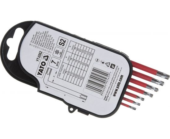 Набор ключей YATO ТОRХ TAMPER PROOF Т9-Т30 YT-0562 – изображение 2