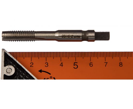 Метчик M8x1,25 HSS 4341 прямой компл. ПрофОснастка №350 арт. 50611020 – изображение 2