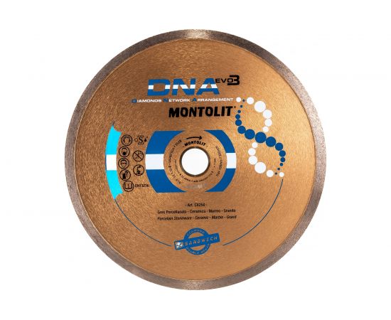 Диск алмазный по керамограниту (250х30/25.4 мм) MONTOLIT CX250 – изображение 2