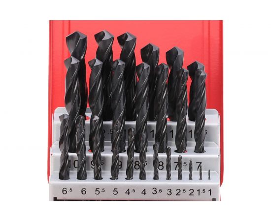 Набор сверл по металлу (25 шт; 1-13 мм; HSS-R; DIN 338 тип N) Ruko 205213 – изображение 2