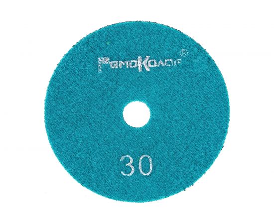 Круг алмазный шлифовальный гибкий Черепашка (100 мм; № 30; сухая шлифовка) РемоКолор 74-5-003 – изображение 2