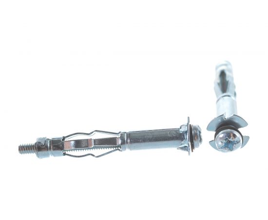 Дюбель Молли для пустотелых конструкций Метизный двор Molly M4x46/22, 100 шт. 4690441003119 – изображение 2