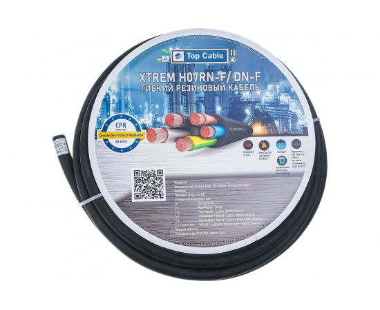 Силовой гибкий кабель Top Cable XTREM H07RN-F 7х2,5 10 метров 3007002MR10RU – изображение 2