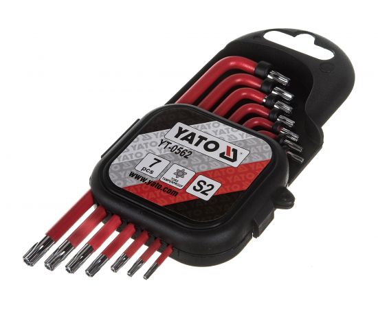 Набор ключей YATO ТОRХ TAMPER PROOF Т9-Т30 YT-0562 – изображение 3