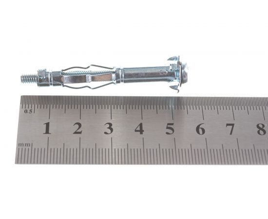 Дюбель Молли для пустотелых конструкций Метизный двор Molly M4x46/22, 100 шт. 4690441003119 – изображение 3