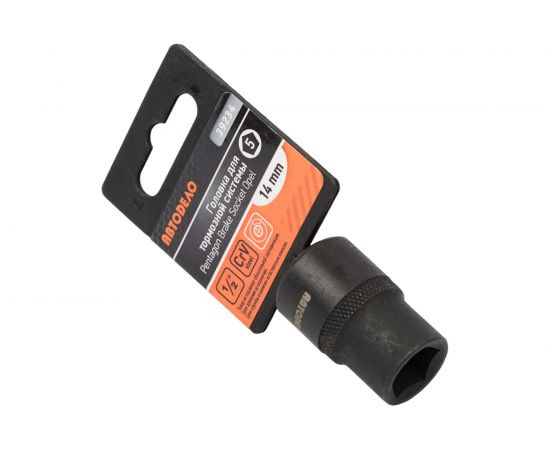 Торцевая 5-гранная головка для тормозной системы АвтоDело 1/2" 14 мм 39234 15856 – изображение 3