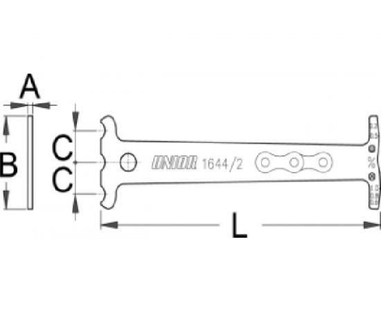 Индикатор износа цепи Unior классический 617171 – изображение 3