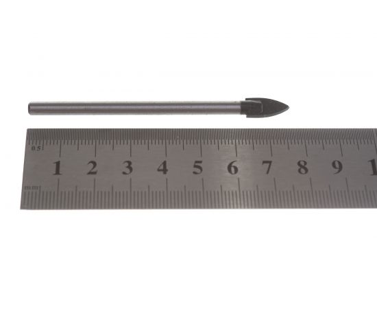 Cверло для стекла с цилиндрическим хвостовиком 6.0мм PROJAHN 59060 – изображение 3