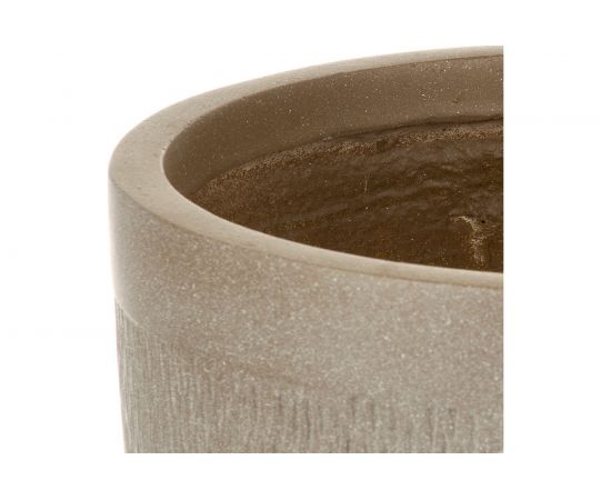 Напольное кашпо для цветов IDEALIST Lite Лотус круглое, 37х33.5 см, 36 л MESHR37-T – изображение 3