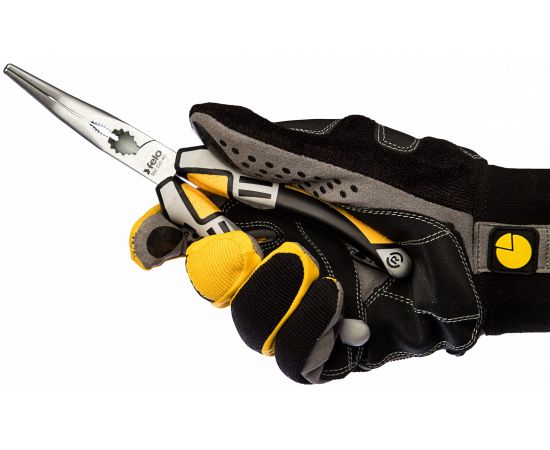 Длинногубцы угловые с резцом 205 мм Felo 59222040 – изображение 3