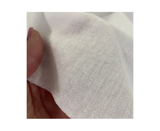 Техническое полотно ЛАЙМА БЯЗЬ ОТБЕЛЕННАЯ ГОСТ, рулон 1.5х50 м, плотность 140±5 г/м2, 607520 – изображение 4