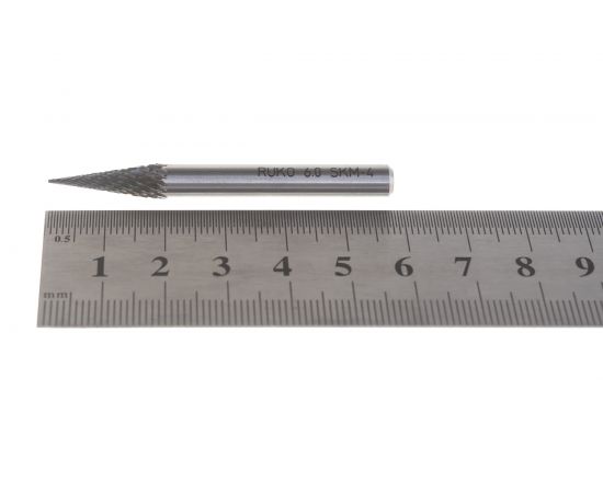 Бор-фреза остроконическая SKM (6.0 мм) RUKO 116035 – изображение 4
