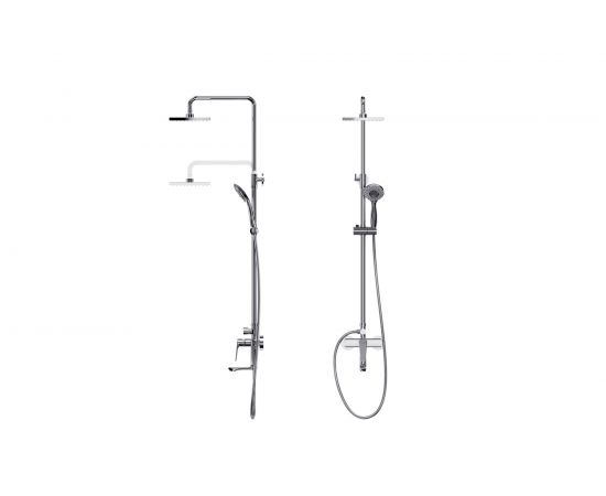 Душевая стойка с тропическим душем и смесителем TOKITO TOK-RAI-1014 – изображение 4